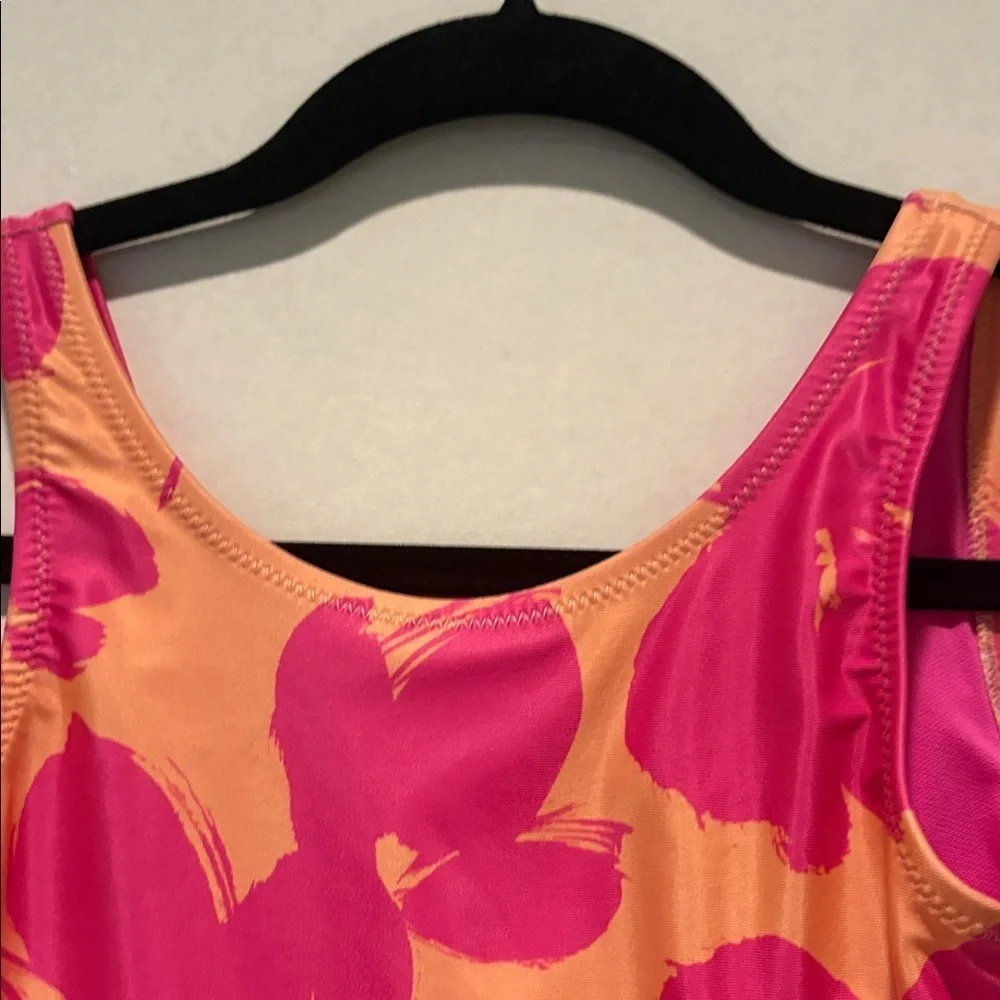 GAP Kids - Girls recycled cut out - one piece bathing suit. Size large.